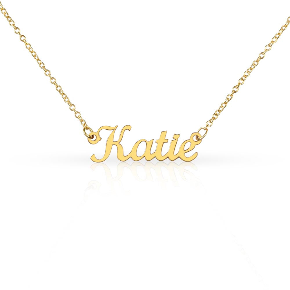 Custom Name Necklace-Made in USA