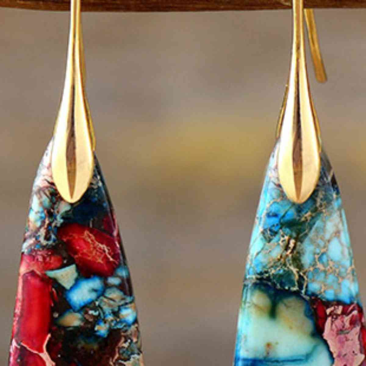 Geometrical Shape Dangle Earrings - ZISK Shop  