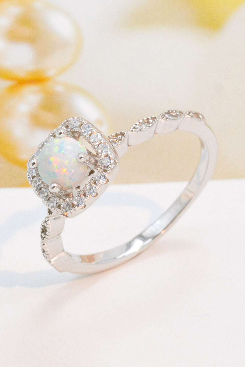 Intrinsic Opal Beauty Sterling Silver Ring - ZISK Shop  