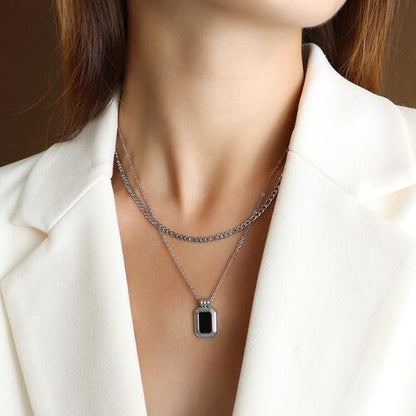Gilded Titanium Elegance Necklace - ZISK Shop  